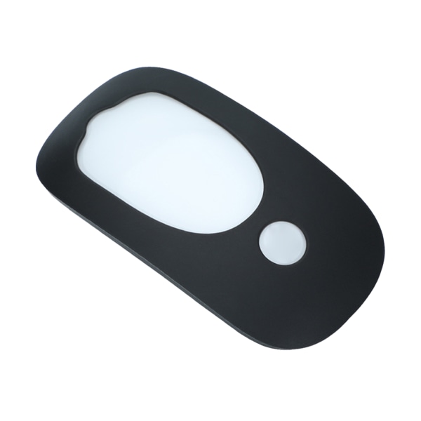för Magic Mouse 1/2 Gen musskydd Hållbar Silica Vattentätt skyddande cover Mus för Shell anti-scratch Black
