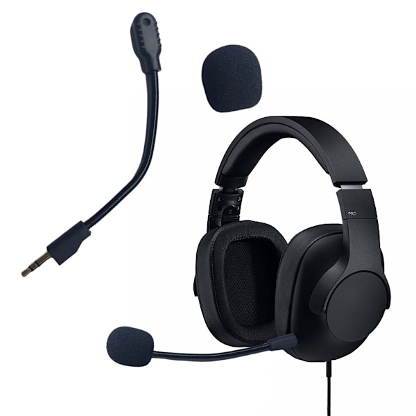Gaming Headset Ersättningsmikrofon Långvarig Bommikrofon för GPRO Hörlurar
