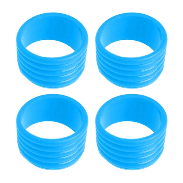 Tennis Racket Grip Rings Racket Fixed Rings Grip Tape til Tennis Racket Håndtag Blue