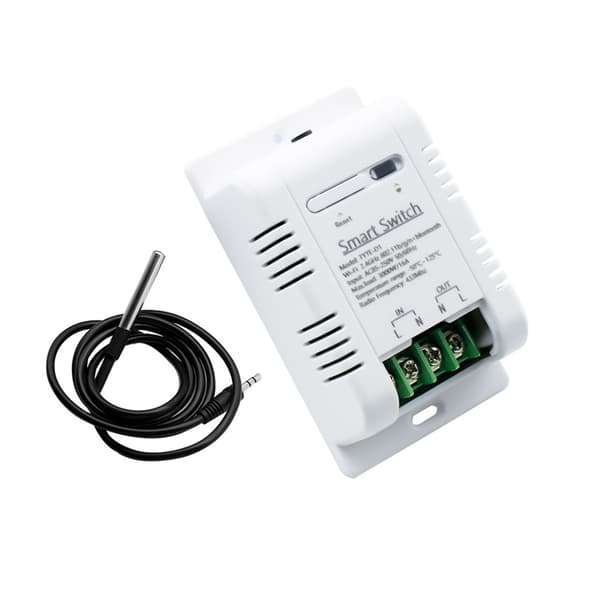 RF433 Intelligent Termostat Smart Switchar 16A 3000W Out[put Stöd för hemmet