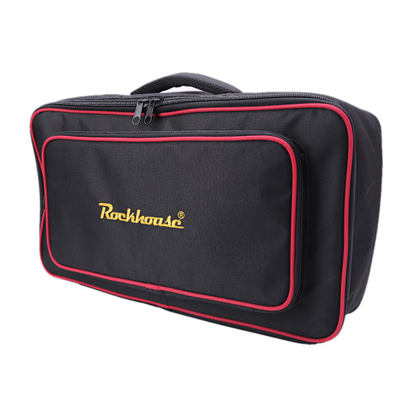 Gitarrpedalbräda Mastery RockBoard Hide Power Room ABS Black