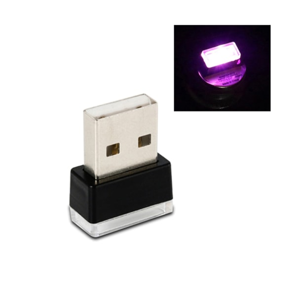 Mini USB LED billys Auto Interiør Atmosfære Lys Nødlys