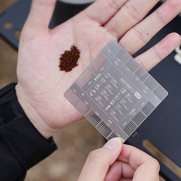 Camping Kaffe Essentials 16 Trin Formalingsreferencekort Vejrbestandigt