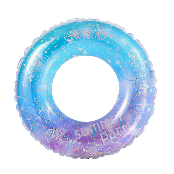 Regnbue svømmesirkel Oppblåsbar PVC gummiring for svømmebasseng Barn Voksen svømmebasseng flyte for sete Sommer Beach Party T