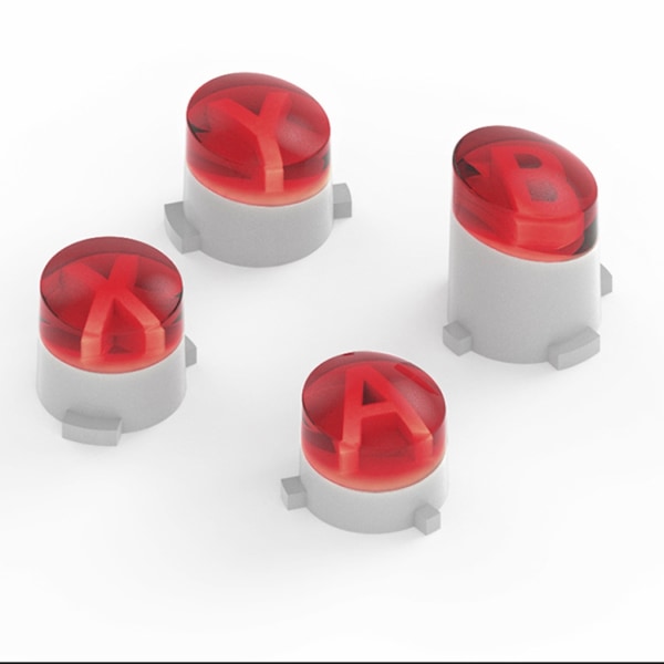 Bullet Buttons ABXY Mod Kit för Xbox One Controller Buttons Rep Part för Xbox White