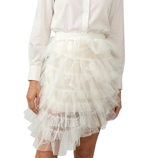 Kvinder underkjoler tyl underkjoler chiffon halvslips balletkjoler