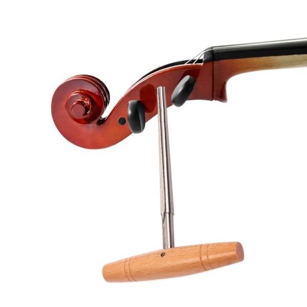 Violinpinne Hole Reamer 1:26 avsmalnande trähandtag för 3/4 4/4 violiner Luthier Tool