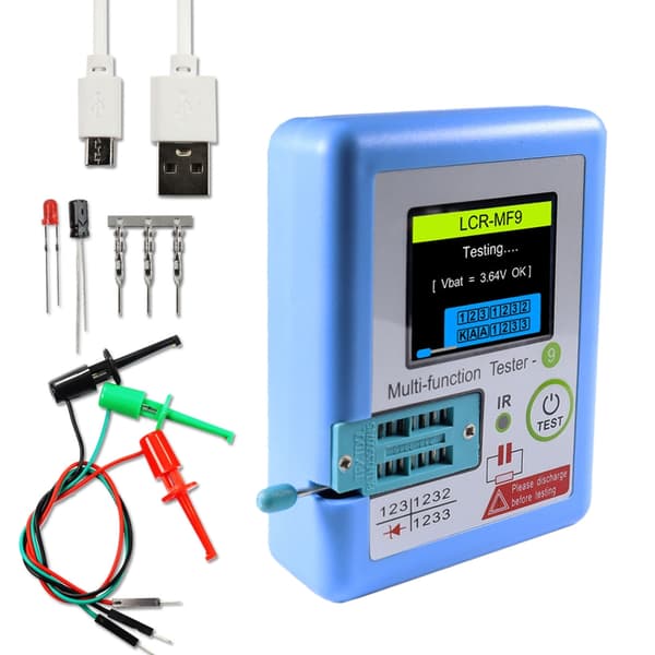Højpræcision Transistor Tester Transistor Test for Elektronisk Udvikling