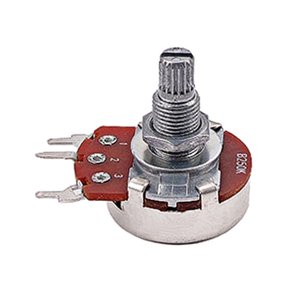 10 st B250K Gitarr Linjär Konisk Potentiometer Audio Konisk Potentiometer