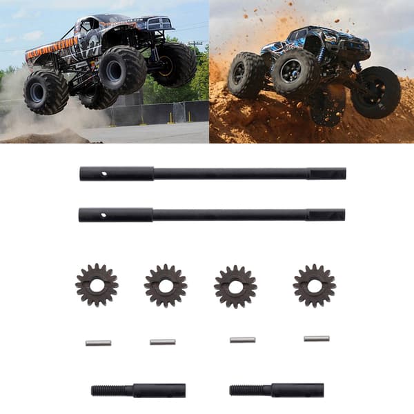 Modelbil Metal Drivaksel til Axial WRAITH Opgraderingsdele med Drivaksel