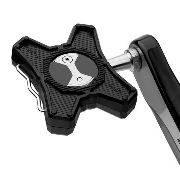 2st Cykelpedaler Flat Bracket Converter för Speedplay Zero Pedals Adapter Cykling Road Bike Pedal Parts Black