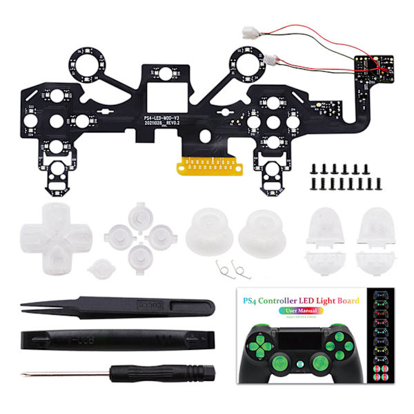 LED-modd för  Controller Face Buttons DTF LED Mod Kit för  Controller