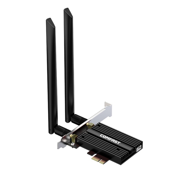 CF-AX180 Pro WiFi 6 PCIE nätverkskort Bluetooth-kompatibelt 5.2 Ethernet 1800Mb