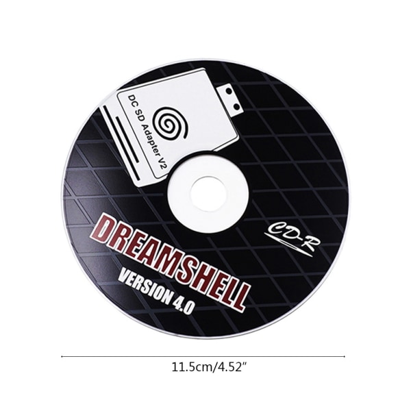 för Sega för Dc-spelkonsol Sd/Tf-kortläsare Sega Dreamcast Dreamshell V4. Spel