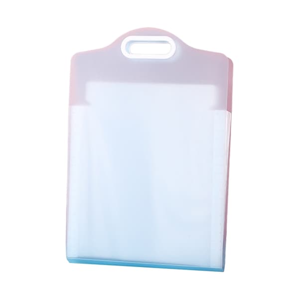 13 Pocket Expandable File Folder Trekkspillmappe for Office School White