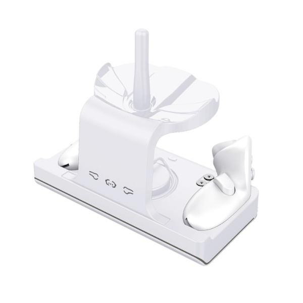 Lämplig för 3 Laddningsdocka Laddningsdocka VR Glasögon Laddare VR Handtag Controller LED-belysning Laddningsbas