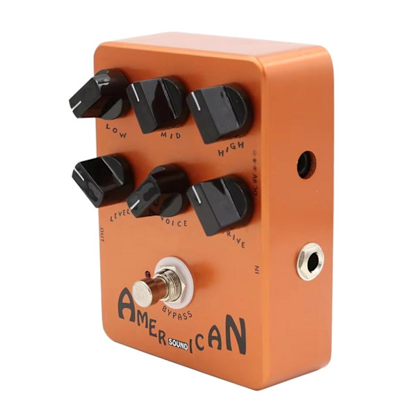 Gitarr Simulerar Distortion Ljudbox Effektpedal med Modern Tonflexibilitet