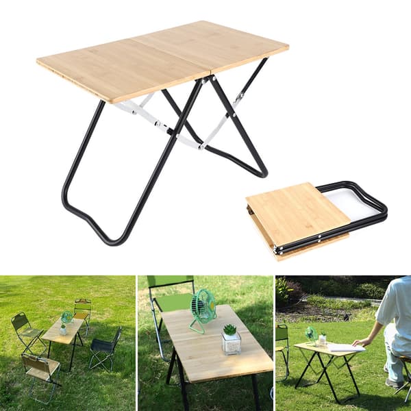 Foldbart Campingbord Picnicbord Robust Udendørs Foldebord 30 kg Bæreevne
