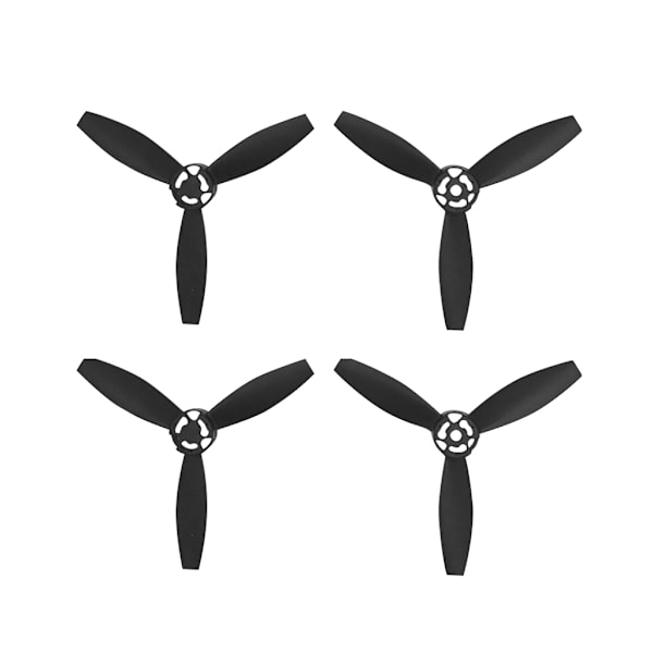 4 kpl / set musta/valkoinen/punainen muovipotkurit Kestävät nopeasti irrotettavat tukiterät Parrot Bebop 2 Drone/fpv 2.0 -lisävarusteelle