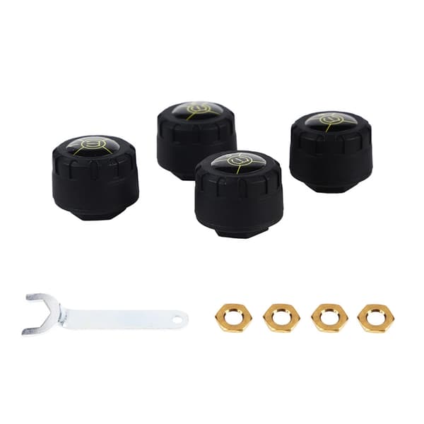 Bluetooth-kompatibelt däcktrycksövervakningssystem, Externa sensorer TPMS, Bil Motorcykel TPMS Externa sensorer
