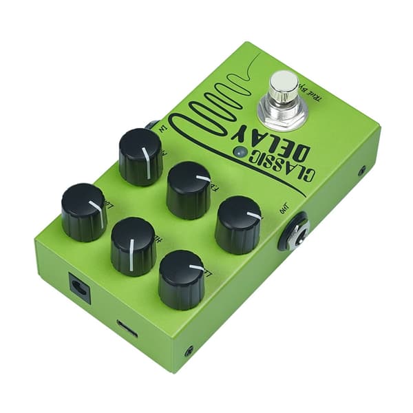 Gitar Equalizer Pedal True Bypass Elektrisk Bass Praktisk Gitarpedal