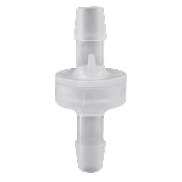 3mm 4mm 6mm takaiskuventtiili / PP muovinen takaiskuventtiili / yksisuuntaventtiili