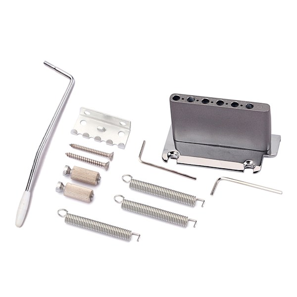 Tremolo Bridge Set for Strat Elektrisk Gitar Erstatningsdeler