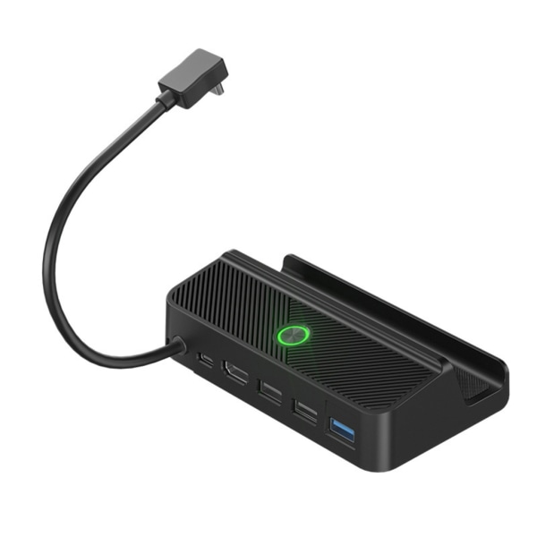 5 i 1 HDMI-kompatibel videoadapter för Steam Deck TV Video Converter Bärbar laddare Dockning för Steam Deck Console