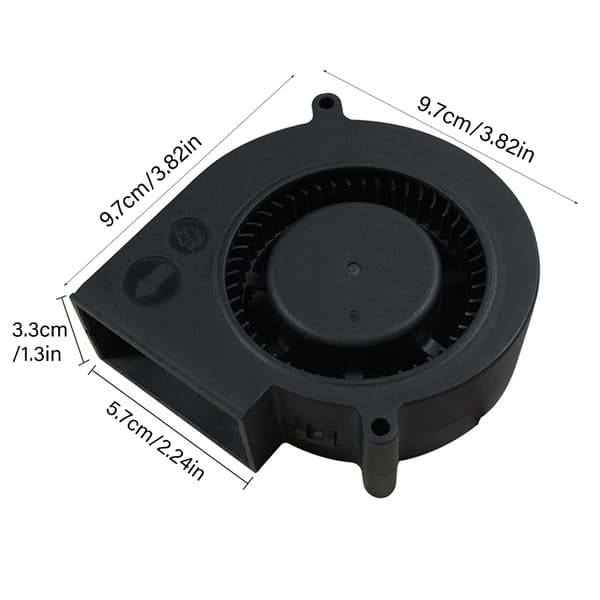 12V 9733 Blæser 5.5x2.1mm Input Konsistente Solpaneler Til Udendørs Campingbrug