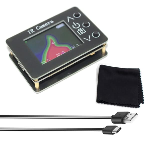 Infraröd värmekamera utrustad med USB U-diskfunktion Temperaturtest