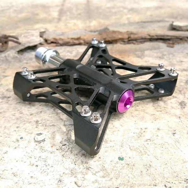 CNC Cykelpedal Dæksel Cykel Pedal Reparation Dele Rustfrit Leje Pedal Dæksel Red