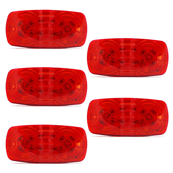 12V LED-perävaunuvalosarja Vedenpitävä takavalojen välys LED-sivumerkkivalot kuorma-auton veneperävaunuun RV Marine