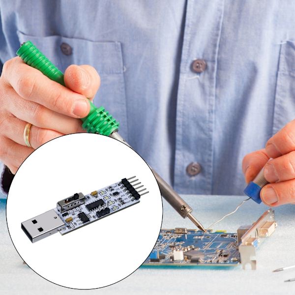 MultiVoltage USB til TTL Seriel Konverter Modul Til Indlejrede Systemer IoT