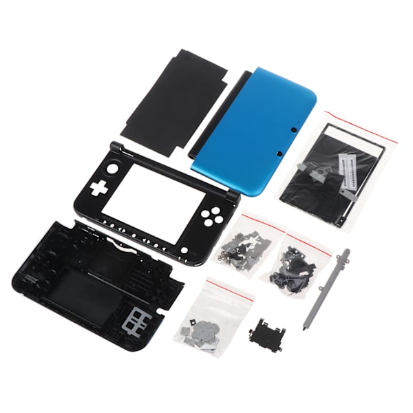 Slitstark Full for Case för 3DSXL Spelkonsol Speltillbehör Slitstark för Shell med knappar Kit Byt ut hölje