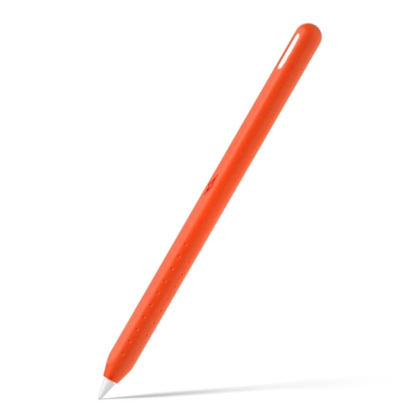 Snygg case för penna 2:a pennskydd Innovativ silikonhud Förbättrad skrivupplevelse Orange