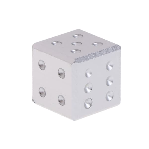 16mm 0,63 tommers digital terning 6-sidet D6 terning barn spill brettspill terning Glod