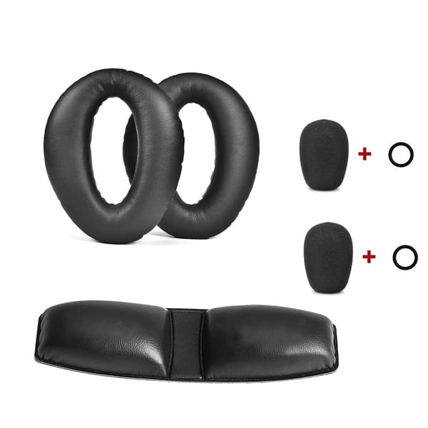 Headset-öronkuddar kompatibla med 1/2/3/PFX hörlursmikrofonöverdrag