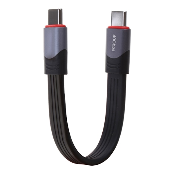 USB 4 -kaapeli 4/3 100 W, 40 Gbps tiedonsiirtoon 8K@60Hz video USB C - USB C -kaapeli 100 W pikalatauskaapeli