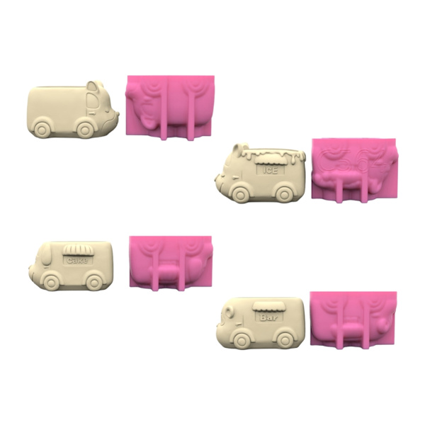 Gör-det-själv blomkruka form silikon ljushållare mould djur bil form silikon material för att göra betong harts blomkrukor B