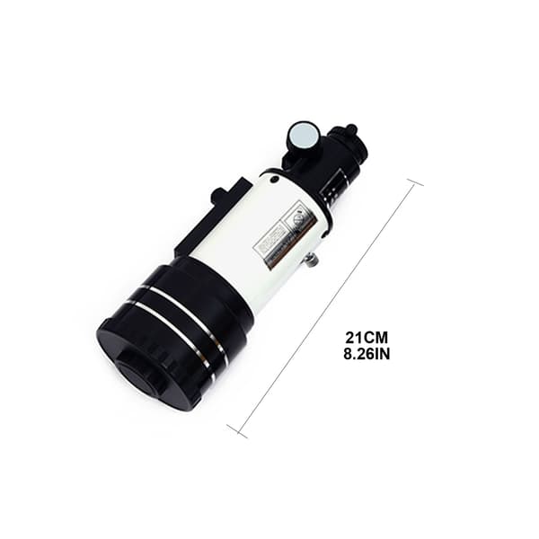 Kompakt refraktorteleskop 300 mm brännvidd astronomiskt teleskop present