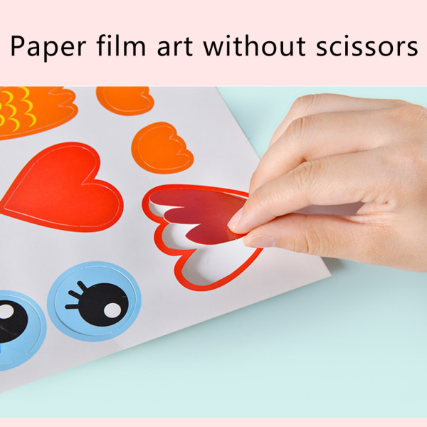 Paper Plate DIY Crafts Paper Plate Art Kit för kreativt lärande spel Perfekt för hantverksfester, grupper och The Classroo null - Tiger butterfly