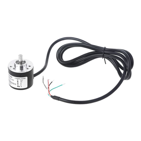 360P/R Inkrementel roterende encoder AB fase encoder 6mm aksel til W kobling Ny