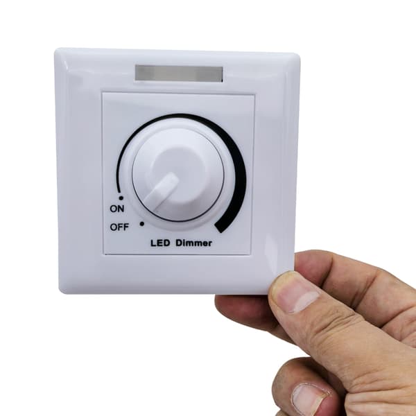 Justerbar LED-lysdæmperpanelcontroller Lysstyrke dæmpbar lysdæmper