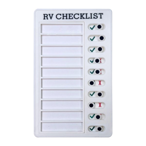 Återanvändbar memo checklista Kontrollera plan memo Dagsplanerare Uppgiftsblock Tom hemkontorsschema för äldre husbilssysslor Att göra lista null - 1