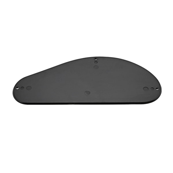 Svart plast basgitarr cover Bakplåt Kablar Bakplatta Gitarr Bas Pickguard Gitarrtillbehör Gitarrdelar
