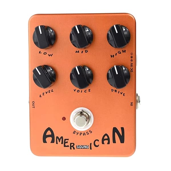 Gitarr Simulerar Distortion Ljudbox Effektpedal med Modern Tonflexibilitet