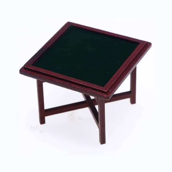 Realistiskt Mahjong Brickset Bord Dockhus Realistisk Mini Storlek Samling