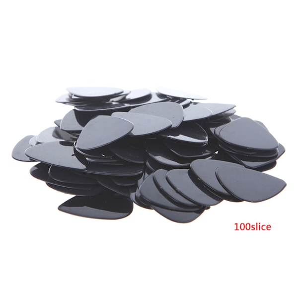 100 stk akustiske og elektriske gitarplekter 0,71 mm