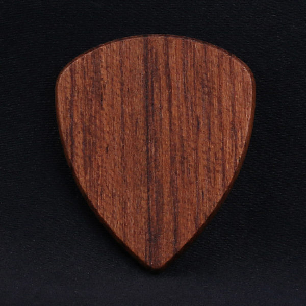 Trä akustisk gitarr pick elektrisk bas Plectrum Hearted Shape Guitar Pick