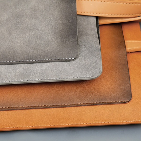 Håndholdt File Folder Opbevaringstaske Læder File Folder Laptop Sleeve Dokumenttaske null - 4